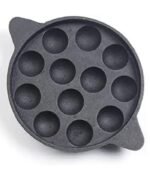 12 Pits Round Shape, Ring Base Paniyaram pan - Image 4