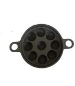 9 Pits Rings Handle, Semi Flat Base Paniyaram Pan - Image 3